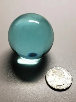 Tools4transformation Aqua Blue Andara Crystal Sphere 1.5inch SPECIAL BUY