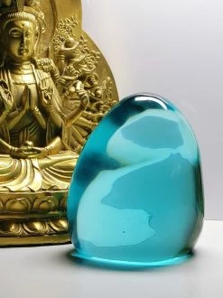 Tools4transformation Aqua Blue (Azure Elysium) Andara Crystal 998g