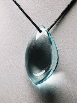 Tools4transformation Aqua Blue Andara Crystal Simple Wear Pendant A Pendants