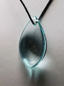 Tools4transformation Aqua Blue Andara Crystal Simple Wear Pendant B Pendants