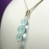 Tools4transformation Aqua - Blue Andara Crystal Pendant (2 X 10mm & 1 X 12mm)