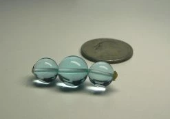 Tools4transformation Aqua - Blue Andara Crystal Pendant (2 X 10mm & 1 X 12mm)
