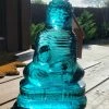 Tools4transformation SPECIAL BUY Aqua Blue Andara Crystal Blessing Buddha