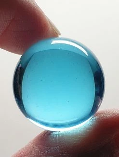 Tools4transformation Aqua Blue Andara Crystal Mini Sphere 20mm