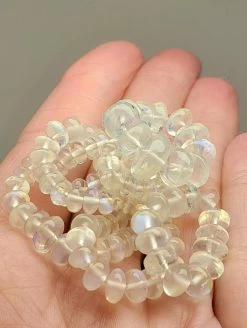 Tools4transformation Moonstone - Blue Flash Chakra Healing Set Chakra Sets - Therapeutic Gems & Crystals