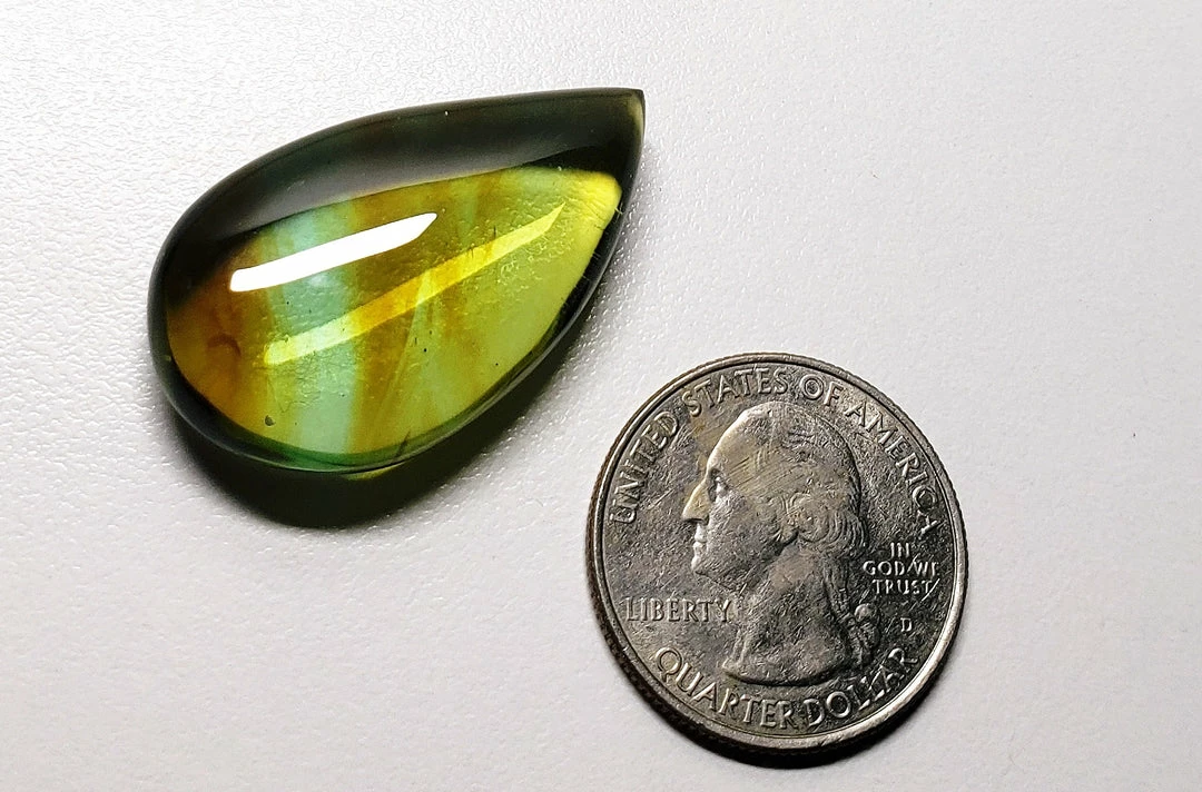 Tools4transformation Andara Crystal Healing & Meditation Tools Bi-color / Aqua Shaman Andara Crystal Tear Drop