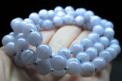 Tools4transformation Blue Lace Agate EO++ 8+mm 25.5inch