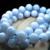 Tools4transformation Blue Lace Agate EO++ 10+mm 25inch Agate - Blue Lace