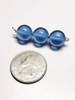 Tools4transformation Blue Andara Crystal Pendant (3 X 12mm)