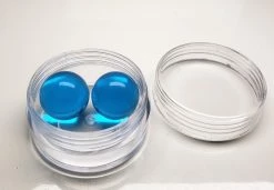 Tools4transformation Blue Andara Crystal Undrilled Spheres 16mm