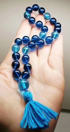 Tools4transformation Malas / Prayer Beads Andara Crystal Mala / Prayer Beads - Blues