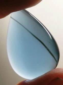 Tools4transformation Andara Crystal Healing & Meditation Tools Blue Shaman Andara Crystal Tear Drop Cabochon