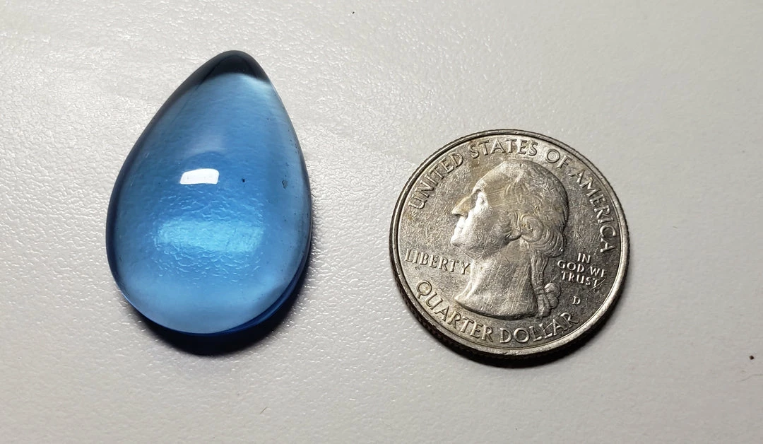 Tools4transformation Blue Andara Crystal Cabochon Chakra Set Chakra Sets - Therapeutic Gems & Crystals