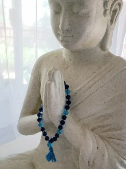 Tools4transformation Malas / Prayer Beads Andara Crystal Mala / Prayer Beads - Blues