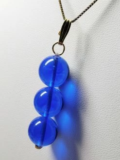 Tools4transformation Blue - Violet Andara Crystal Pendant (3 X 12mm) Pendants