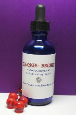 Tools4transformation Orange Red Andara Crystal Liquid