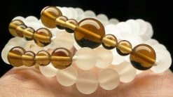 Tools4transformation Brown /Earth Star Chakra Andara Crystal Necklace 28inch