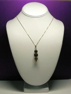 Tools4transformation Pendants Brown Andara Crystal Pendant (2 X 10mm & 1 X 12mm)