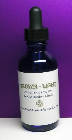 Tools4transformation Liquid Andaras - Vibrational Essences Brown - Light Andara Crystal Liquid