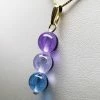 Tools4transformation Blue Violet Healing Flame Andara Crystal Pendant Healing Flames