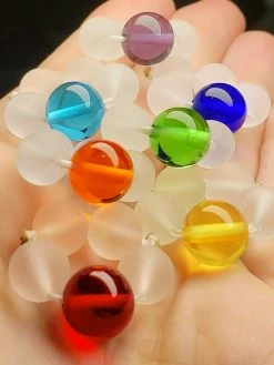 Tools4transformation Andara Crystal Ring Chakra Set