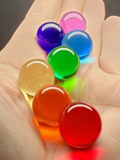 Tools4transformation Undrilled Spheres - Gems & Crystals Chakra Healing Andara Crystal 16mm Sphere Set