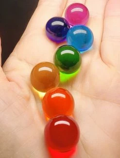 Tools4transformation Undrilled Spheres - Gems & Crystals Chakra Healing Andara Crystal 16mm Sphere Set