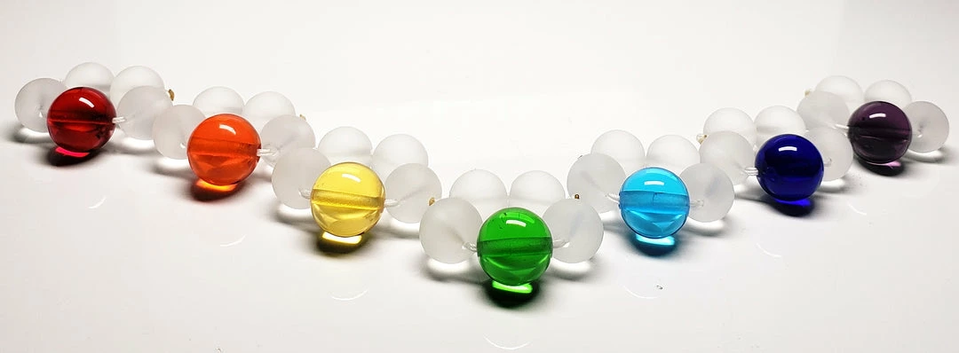 Tools4transformation Andara Crystal Ring Chakra Set Chakra Sets - Therapeutic Gems & Crystals