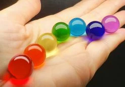 Tools4transformation Undrilled Spheres - Gems & Crystals Chakra Healing Andara Crystal 16mm Sphere Set