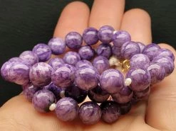 Tools4transformation Charoite EO++ 8+mm 17inch 179.9ct