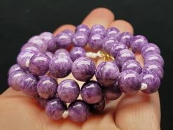 Tools4transformation Charoite EO++ 8+mm 18inch 189.6ct