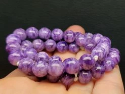 Tools4transformation Charoite EO++ 8+mm 17.75inch 192.03ct