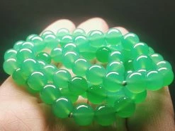 Tools4transformation Chrysoprase EO++ 7+mm (rare Size) 19.5inch