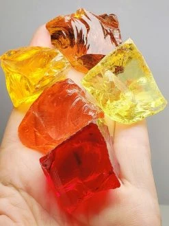 Tools4transformation Warm Bundle Traditional Andara Crystals - 5 Pieces 128g