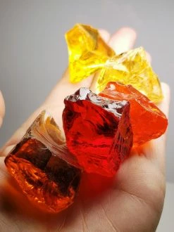 Tools4transformation Warm Bundle Traditional Andara Crystals - 5 Pieces 128g