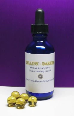 Tools4transformation Liquid Andaras - Vibrational Essences Yellow (Darker) Andara Crystal Liquid