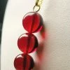 Tools4transformation Red Deep Andara Crystal Pendant (3 X 12mm) Pendants
