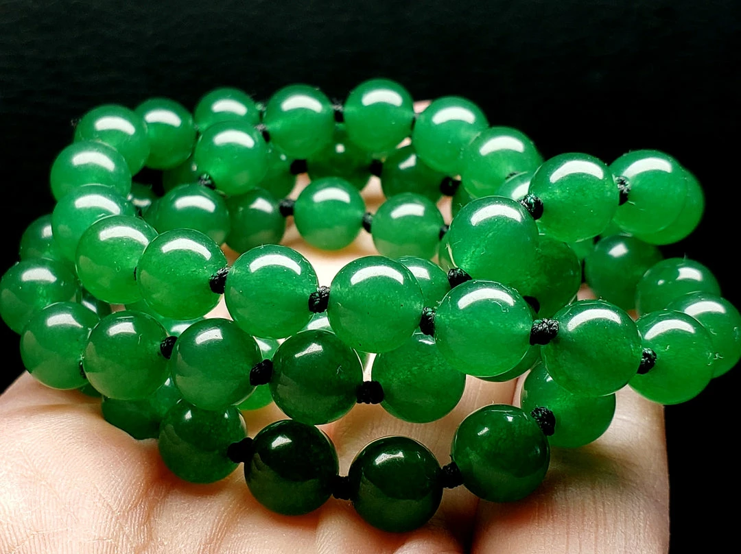 Tools4transformation Dark Green Aventurine EO+ 8+mm 26inch