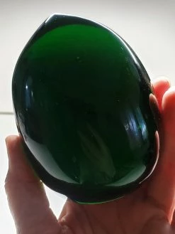 Tools4transformation Green - Deep Andara Crystal Pointed Egg 948g