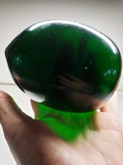 Tools4transformation Green - Deep Andara Crystal Pointed Egg 948g