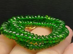 Tools4transformextraordinaryation Diopside - Chrome Green EO 3.5-5mm 16.75inch 64.05ct