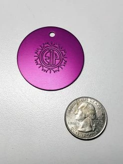 Tools4transformation EIP Positive Energy Purple Disc / Pendant EIP Purple Plates & Discs