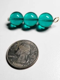 Tools4transformation Pendants Turquoise - Deep Andara Crystal Pendant (3 X 12mm)