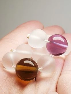 Tools4transformation Chakra Sets - Therapeutic Gems & Crystals Andara Crystal Ring Earth & Soul Star Chakra Set