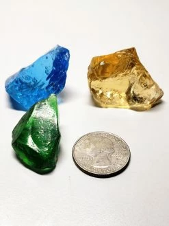 Tools4transformation Traditional Rough Andara Crystals Earthy Bundle Traditional Andara Crystals - 3 Pieces 40g