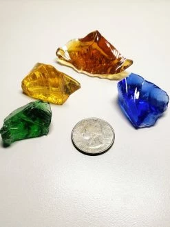 Tools4transformation Traditional Rough Andara Crystals Earthy Bundle Traditional Andara Crystals - 4 Pieces 54g