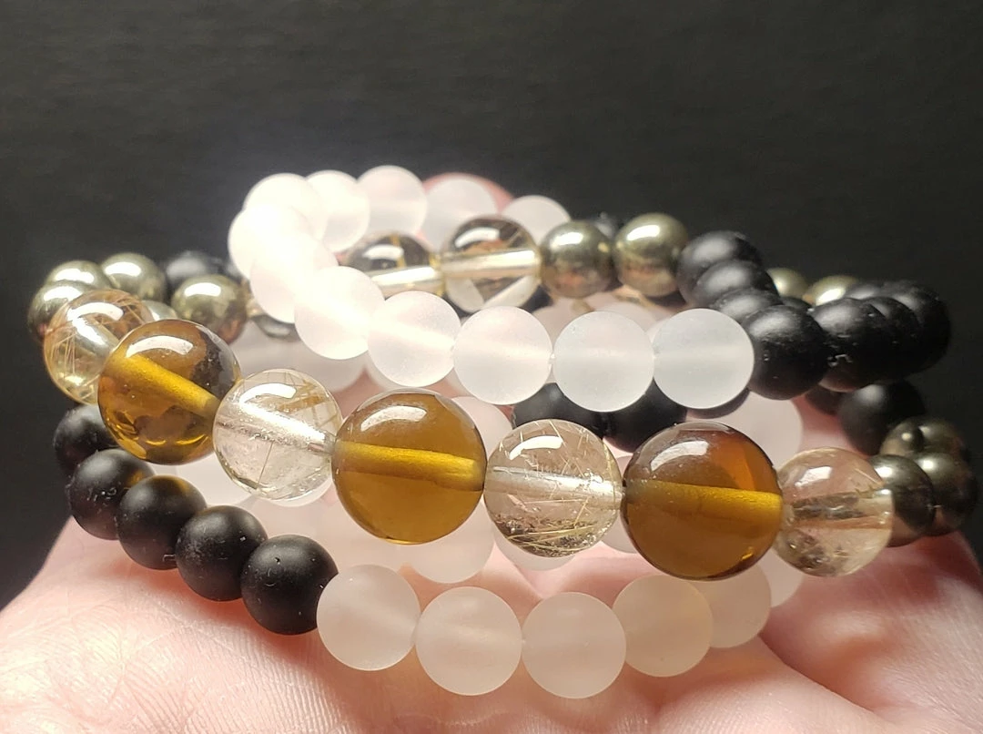 Tools4transformation EMF/5G Protection Tools EMF Protection With Andara Crystal 6-10mm 36.1ct RutQ 27inch