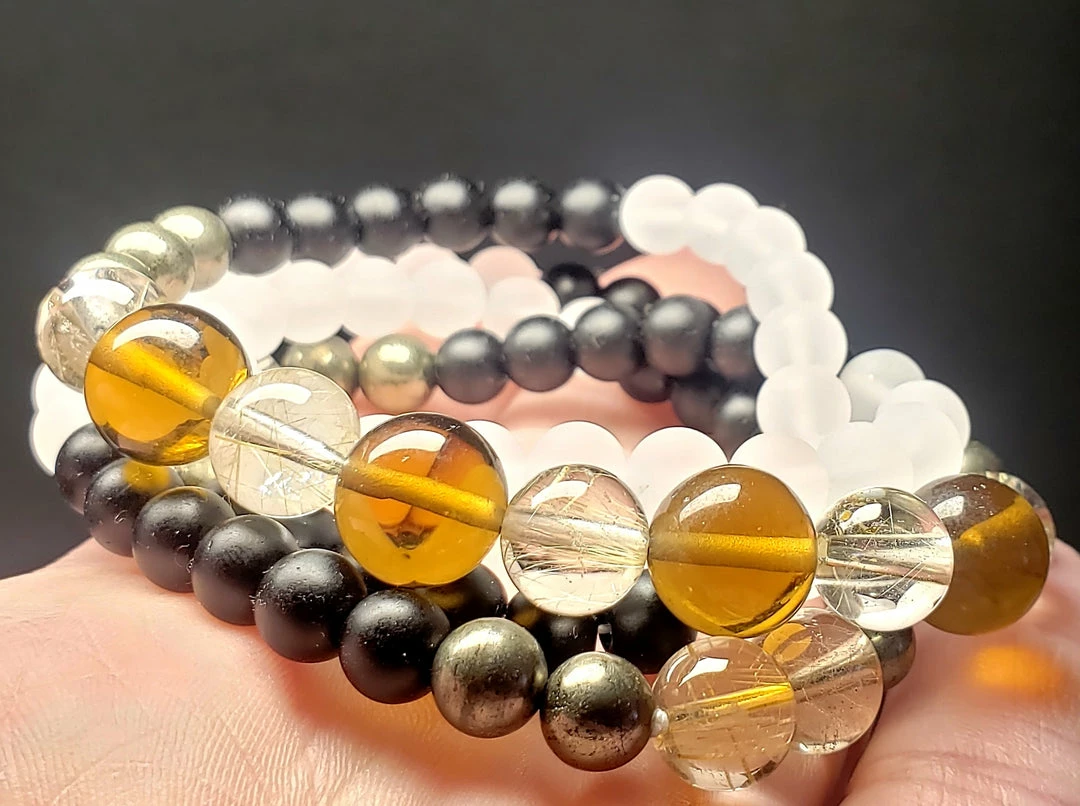 Tools4transformation EMF/5G Protection Tools EMF Protection With Andara Crystal 6-10mm 36.05ct RutQ 24.5inch