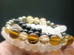 Tools4transformation EMF Protection With Andara Crystal 6-10mm 39.85ct RutQ 28inch EMF/5G Protection Tools