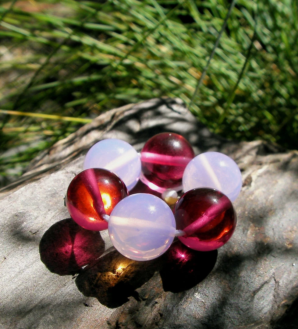 Tools4transformation Emotional Healing Andara Crystal Therapy/Meditation Ring